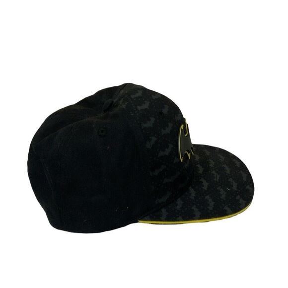 Batman 80th Anniversary Ball Cap Black Adjustable Outdoor Snapback Skater HatNEW - Picture 6 of 10
